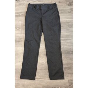 Michael Michael Kors Womens Dress Pants 8 Gray Straight Leg Career Work